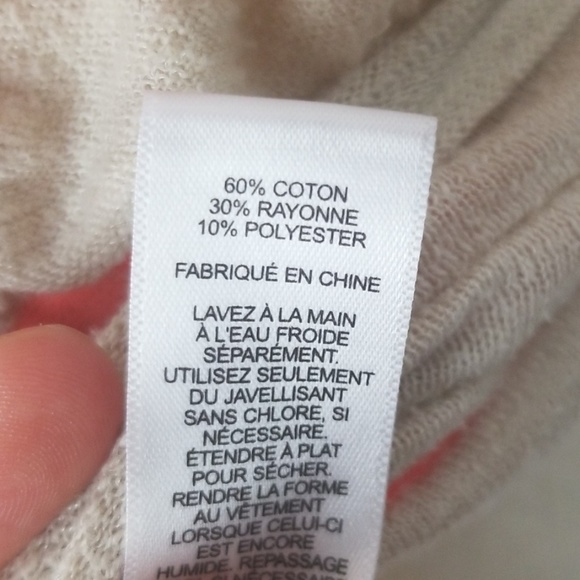 Express 3/4 Striped Shirt With Tapered Waist - Picture 6 of 7